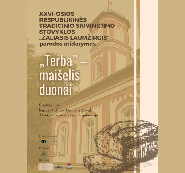 XXVI-osios respublikinės tradicinio siuvinėjimo stovyklos „Žaliasis laumžirgis“ parodos atidarymas