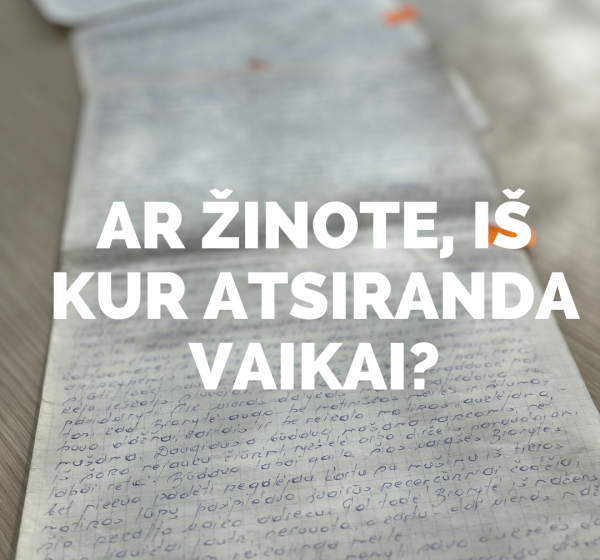 Ar žinote, iš kur atsiranda vaikai?