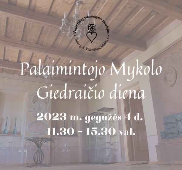 Palaimintojo Mykolo Giedraičio diena