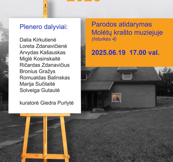 Plenero „Motyvai“ parodos atidarymas 