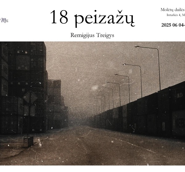 Remigijaus Treigio paroda „18 peizažų“