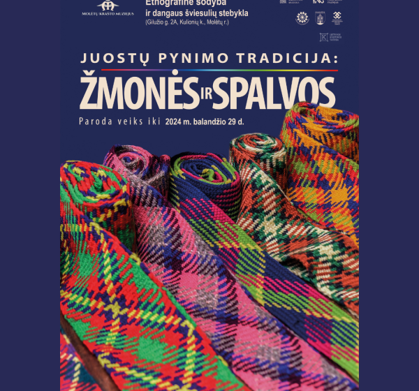 Paroda „Juostų pynimo tradicija: žmonės ir spalvos“ 