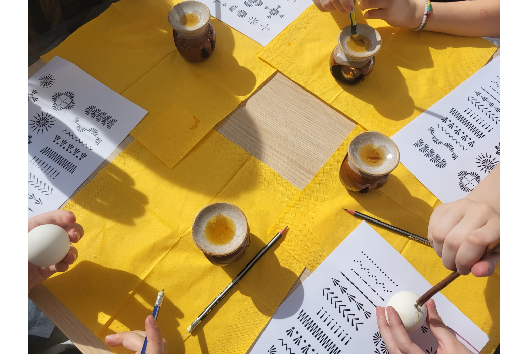 Edukacinė programa „Margučių marginimas vašku“ KULTŪROS PASO EDUKACIJA